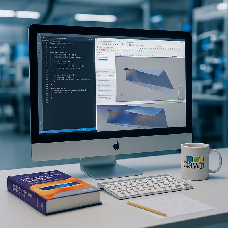 Dawn solver residuals and convergence dashboard